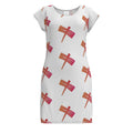 Indigenous Dentalium Dragonfly - Tunic T Shirt