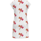Indigenous Dentalium Dragonfly - Tunic T Shirt